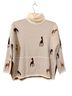 THML Turtleneck Horse Print Sweater Sweater Vest - photo 2