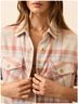 Faherty Plaid Multi Color Button-Down Shirt Size M - photo 6