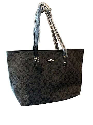 Coach Leather Tote (view 1)