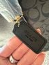 Coach Solid Black Leather Tote One size - photo 7