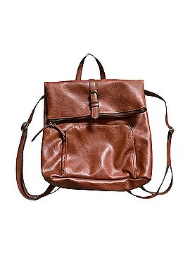 Sonoma Goods for Life square foldover Leather Backpack (view 1)