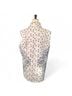 Johnny Was Floral Blue White Vest Size M - photo 3