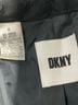 DKNY Black Dkny Wool Coat Size 4 - photo 3