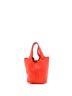 Hermès 100% Leather Orange Picotin Lock Bag Clemence PM One size - photo 4