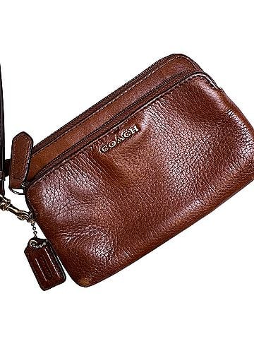 Coach Leather Wristlet (view 1)