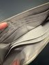 Coach Solid Silver Leather Clutch One size - photo 3