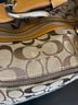 Coach Print Brown Tan Leather Hobo One size - photo 10