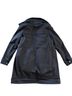 Zara 100% Polyester Black Coat Size S - photo 2