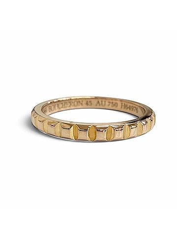 Boucheron BOUCHERON Quatre Clou de Paris Small Ring, AU750 (PG) Pink Gold, Weight 1.9g, Women's. (view 1)
