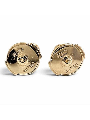Cartier Cartier STE114 Damour XS Diamond Earrings, Pair, AU750 (PG) Pink Gold, Weight 1.08g, Women's. (view 2)