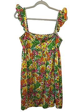 Pink City Prints Grace Garden Party Casual Dress (view 2)