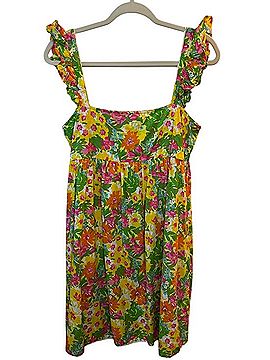 Pink City Prints Grace Garden Party Casual Dress (view 1)