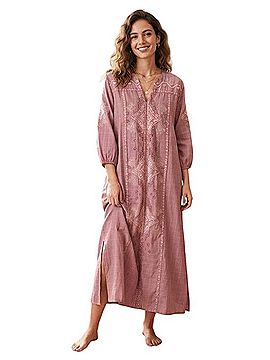 Ray-ethnic Casual Dress (view 1)