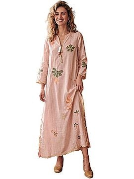 Ray-ethnic Casual Dress (view 1)