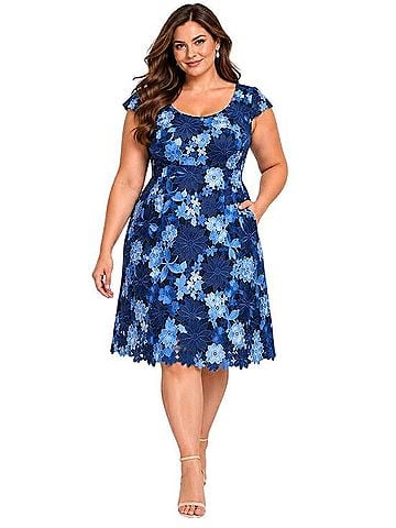 Badgley Mischka Cocktail Dress (view 2)