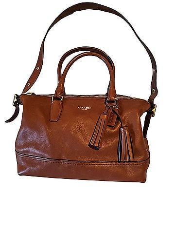 Coach Leather Satchel (view 1)