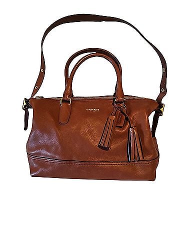 Coach Leather Satchel (view 2)