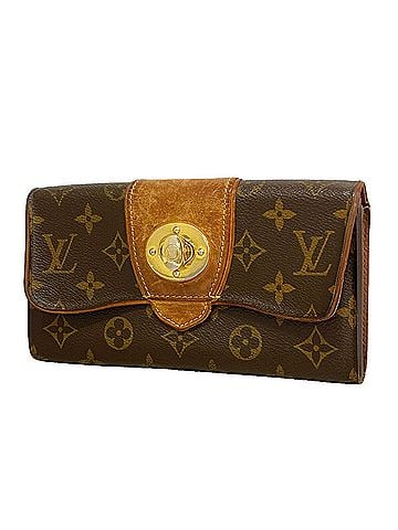 Louis Vuitton Louis Vuitton Monogram Portefeuille Boétie Long Wallet M63220 Brown Women's (view 1)