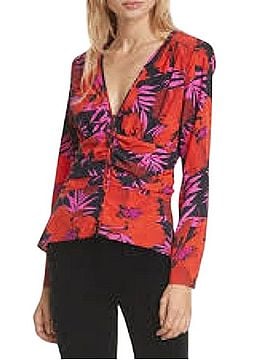 Veronica Beard Pevero Long Sleeve Blouse (view 1)