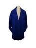 Liz Claiborne 56% Wool 29% Polyester 8% Nylon 7% Other 100% Polyester Solid Blue Coat Size M - photo 1