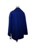 Liz Claiborne 56% Wool 29% Polyester 8% Nylon 7% Other 100% Polyester Solid Blue Coat Size M - photo 2