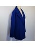 Liz Claiborne 56% Wool 29% Polyester 8% Nylon 7% Other 100% Polyester Solid Blue Coat Size M - photo 9
