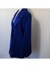 Liz Claiborne 56% Wool 29% Polyester 8% Nylon 7% Other 100% Polyester Solid Blue Coat Size M - photo 8