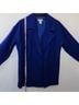 Liz Claiborne 56% Wool 29% Polyester 8% Nylon 7% Other 100% Polyester Solid Blue Coat Size M - photo 13