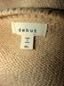 Debut Tan Red Pullover Sweater Size M - photo 5