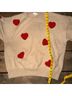 Debut Tan Red Pullover Sweater Size M - photo 3