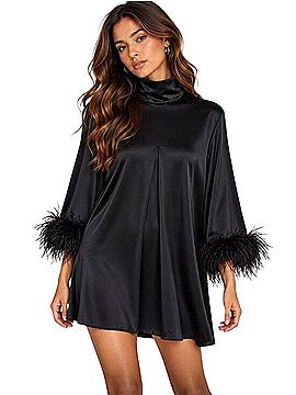 Sleeper Party Shirt Dress Cocktail Dress (view 1)