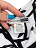 Necessary Objects Print Black White Active Dress Size XXS - photo 2