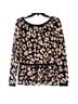 Moth Leopard Print Multi Color Casual Sweaters Size S - photo 2