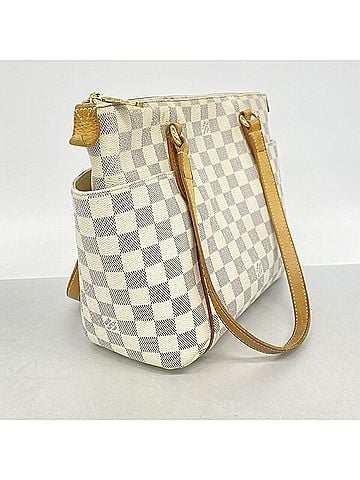Louis Vuitton Louis Vuitton Damier Azur Totally PM Tote Bag N41280 White Women's (view 2)