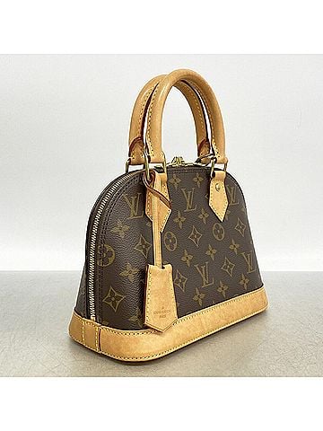Louis Vuitton Louis Vuitton Alma BB Monogram Handbag M46990 Brown Women's (view 2)