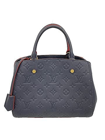 Louis Vuitton Louis Vuitton handbag, Monogram Empreinte Montaigne BB M42747 Marine Rouge, ladies'. (view 1)