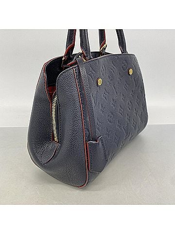 Louis Vuitton Louis Vuitton handbag, Monogram Empreinte Montaigne BB M42747 Marine Rouge, ladies'. (view 2)