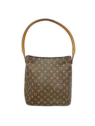 Louis Vuitton Louis Vuitton Monogram Looping GM Shoulder Bag M51145 Brown Women's (view 1)