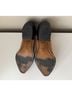 Nine West 100% Leather Black Tan Boots Size 7 1/2 - photo 5