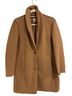 J.Crew Camel Shawl-Collar Wool-Blend Pea Coat Coat - photo 1