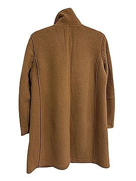 J.Crew Camel Shawl-Collar Wool-Blend Pea Coat Coat (view 2)