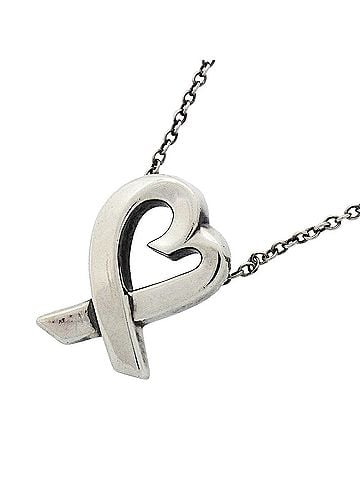 Tiffany & Co. Tiffany &amp; Co. Loving Heart Necklace, Sterling Silver 925, Women's (view 1)