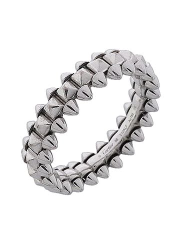 Cartier Cartier Crash Ring, Small Model, 18K White Gold, Size #58, Men's (view 1)