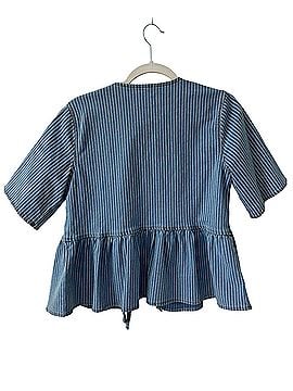 Ganni Short Sleeve Blouse (view 2)
