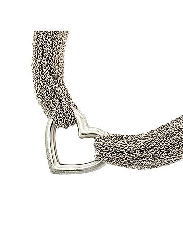 Tiffany & Co. Tiffany &amp; Co. Heart Toggle Necklace, 10 Rows, Sterling Silver 925, Women's (view 1)