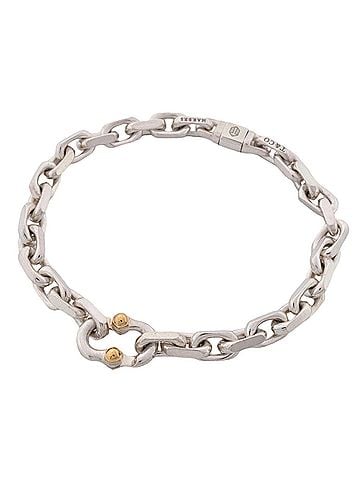 Tiffany & Co. Tiffany &amp; Co. Makers Bracelet, 18K Yellow Gold (KYG), Sterling Silver 925, for Men and Women (view 1)