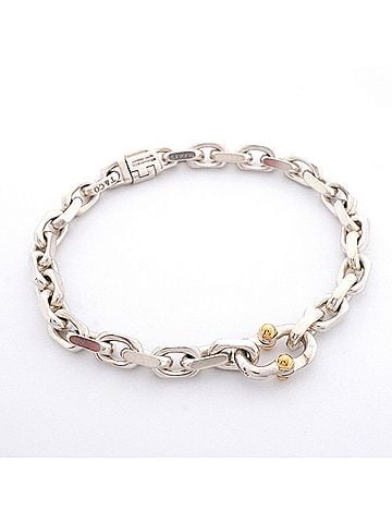 Tiffany & Co. Tiffany &amp; Co. Makers Bracelet, 18K Yellow Gold (KYG), Sterling Silver 925, for Men and Women (view 2)