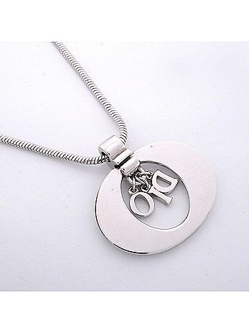 Christian Dior Christian Dior Necklace, Metal Silver, Women's (view 2)