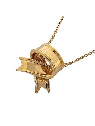 Tiffany & Co. Tiffany &amp; Co. Ribbon Necklace, 18K Yellow Gold, Women's (view 1)