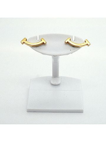Tiffany & Co. Tiffany &amp; Co. T Smile Mini Earrings, 18K Yellow Gold, Women's (view 2)